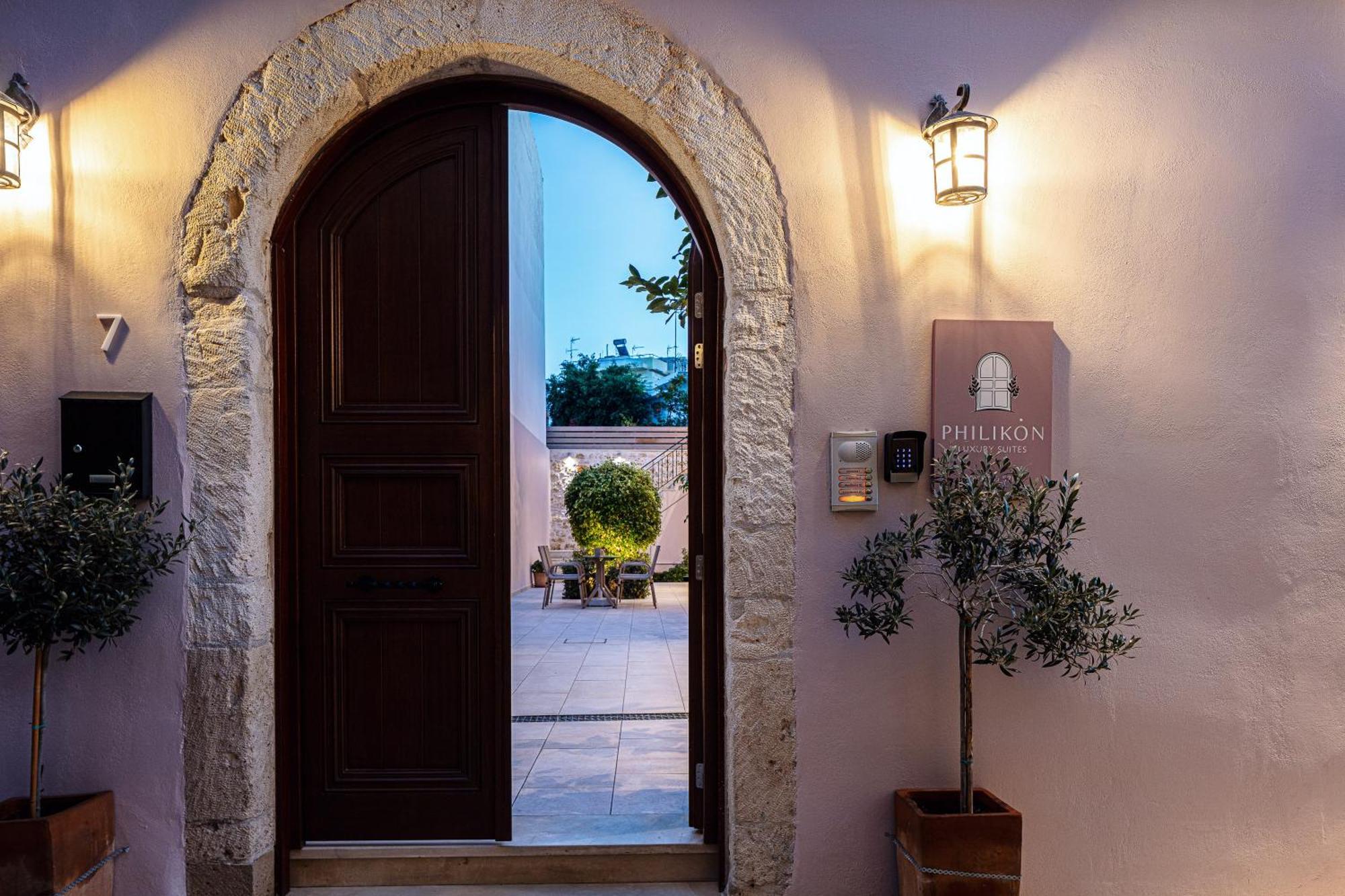 Philikon Luxury Suites Rethymno Eksteriør bilde